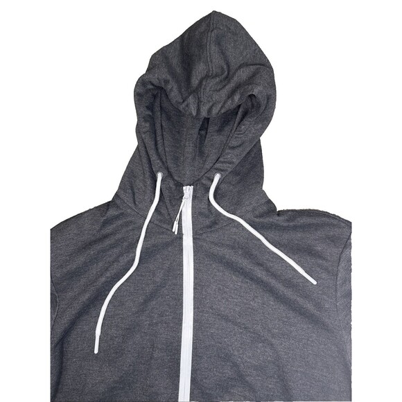 True Born NWT Hoodie Men's M Dark Grey Medium Weight Streetwear - Picture 2 of 8